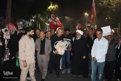 اجتماع خونخواهی فرشتگان میناب در ملایر
