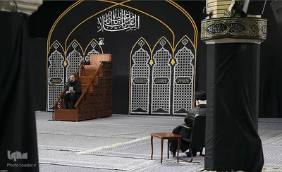 مراسم عزادای شام غریبان در حسینیه امام خمینی(ره)