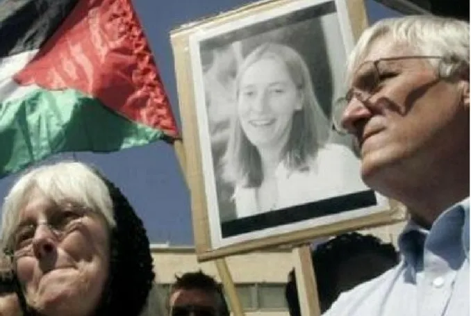 En memoria de Rachel Corrie, la activista por la paz asesinada por Israel con una excavadora hace 20 años