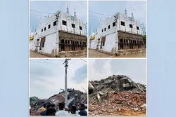 Protest nach Abriss der Moschee in Hyderabad