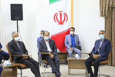 دیدار اعضای قرارگاه امنيت غذايی خراسان‌جنوبی با حجت الاسلام عبادی
