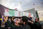 تشییع پیکر پنج شهید مدافع حرم در مشهد
