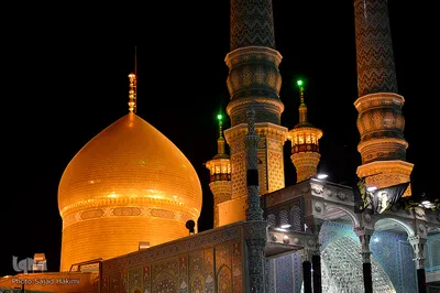 مراسم عزاداری سیدالشهدا در حرم حضرت معصومه(س)