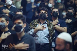 مراسم سوگواری ماه صفر در حرم مطهر حضرت شاهچراغ(ع) شیراز