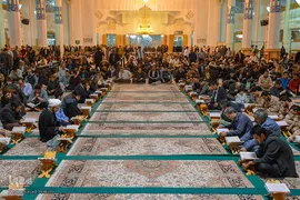 محفل انس با قرآن در حرم حضرت معصومه(س)