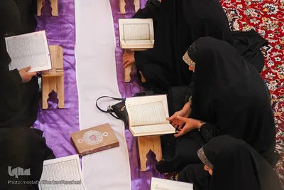 جزءخوانی قرآن کریم در شهرستان اهر