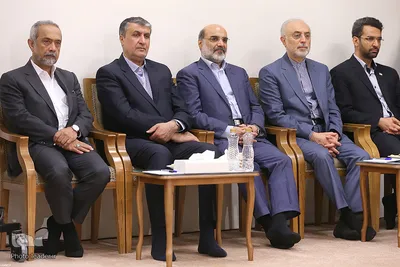 دیدار رئیس‌جمهور و اعضای هیأت دولت