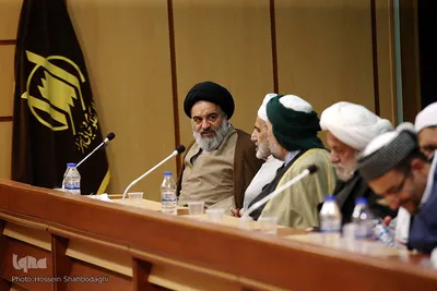 ⁨دیدار علمای اهل سنت کردستان با آیت الله العظمی جوادی آملی⁩
