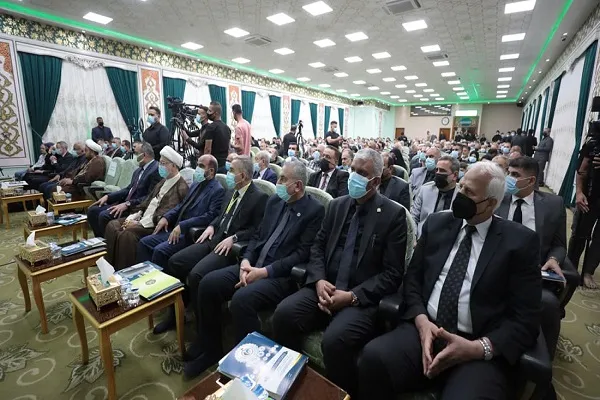 بالصور..تنظيم المؤتمر العلمي الخامس الخاص بزيارة الأربعين في كربلاء
