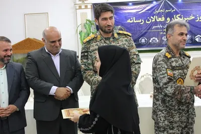 آیین بزرگداشت روز خبرنگار در بابلسر