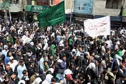پاکستان؛ نواسہ رسول کی شہادت اور یوم عاشورکا جلوس+ تصاویر