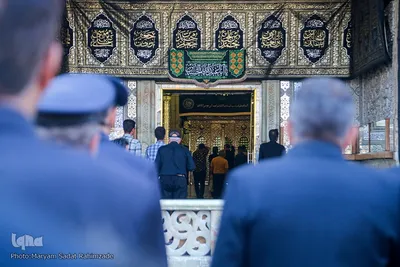 آئین سفره صلوات و محفل انس با شهدای حرم مطهر حضرت شاهچراغ(ع)