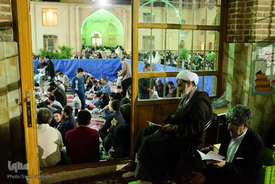 مراسم شب قدر در آستان امامزاده سید حمزه (ع) تبریز