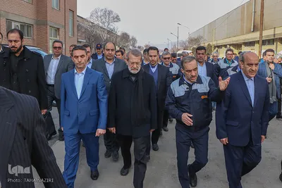 بازدید رئیس مجلس شورای اسلامی از شرکت هپکو