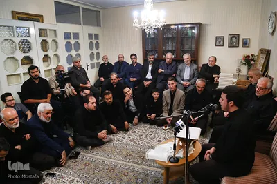 سوگ نشینی قاریان قرآن کریم
