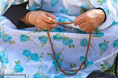 نماز عید فطر در امامزادگان محمد (َع) و سکینه خاتون (س) کرج‎‎