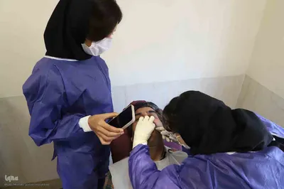 برگزاری اردوی جهادی پزشکان متخصص در روستای نقدوز اهر
