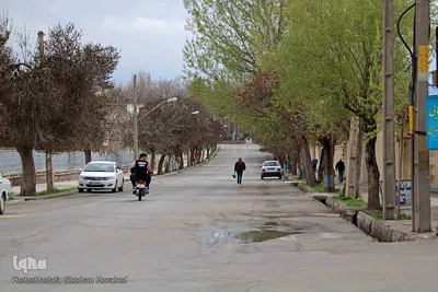 محدودیت ها و تعطیلی بازار اهر در وضعیت قرمز کرونایی