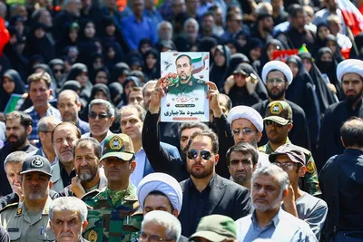 مراسم تشییع پیکر مطهر شهید اقتدار «محمود ملاجباری»