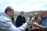بازدید فرماندار تبریز از پروژه‌های افتتاحی بخش باسمنج‎
