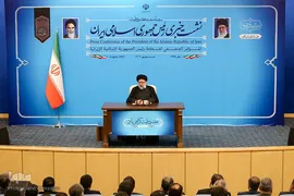 نشست خبری رئیس جمهور