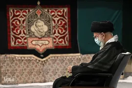 مراسم عزاداری شب عاشورای حسینی(ع) در حسینیه امام خمینی