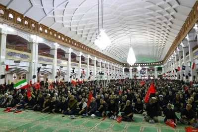 مراسم جاماندگان اربعین حسینی در تبریز