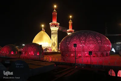 عزاداری شب اربعین در کربلا
