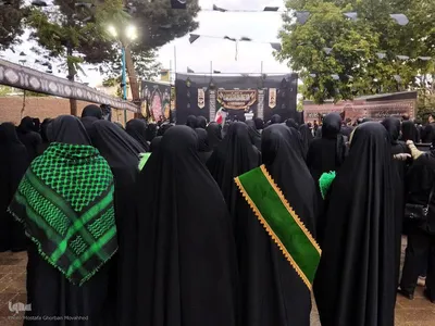 مراسم "محفل اشک"ویژه تاسوعای حسینی در اهر
