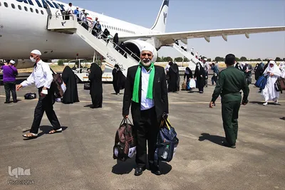 بازگشت حجاج همدانی به میهن اسلامی