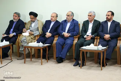دیدار رئیس‌جمهور و اعضای هیئت دولت با رهبر انقلاب