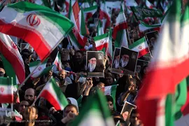 اجتماع بزرگ «امت رسول الله (ص)» مردم شهیدپرور تهران در میدان انقلاب