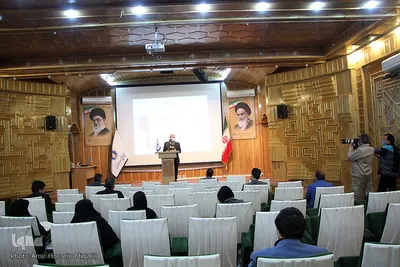 نشست خبری کلانتر رییس بنیاد نخبگان استان یزد
