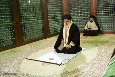 حضور رهبر انقلاب در مرقد امام(ره) و گلزار شهدای بهشت زهرا
