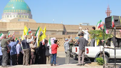 راهپیمایی محکومیت جنایات رژیم صهیونستی و حمایت از مردم مظلوم لبنان و فلسطین