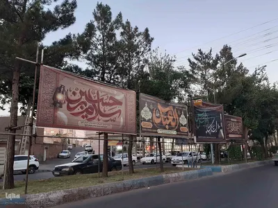 حال و هوای شهرستان اهر در پیشواز از ماه محرم