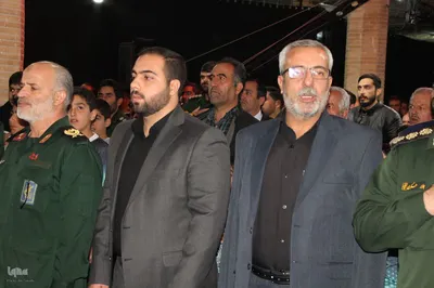 مراسم بزرگداشت دومین سالگرد شهید مدافع امنیت علی نظری در مسجد جامع ملایر