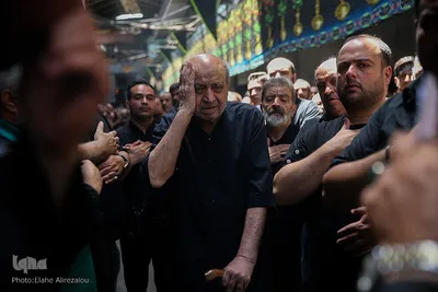 عزاداری عاشورا در چهارراه گلوبندک