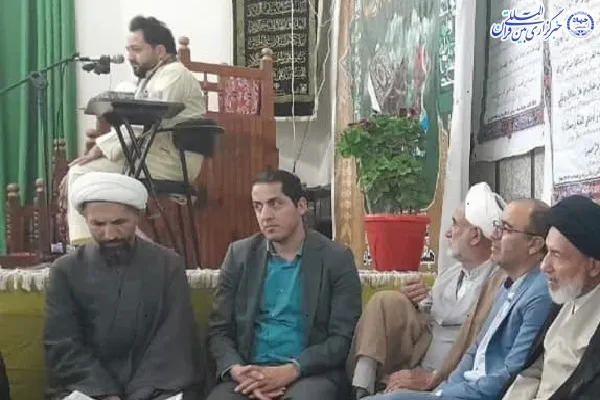 محفل انس با قرآن در مسجد جامع سینوا چالوس