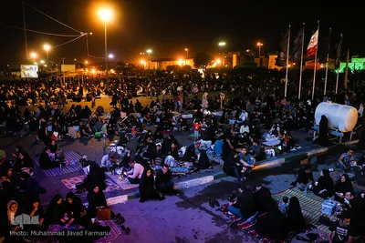 احیای شب نوزدهم ماه رمضان درجوار سید الکریم