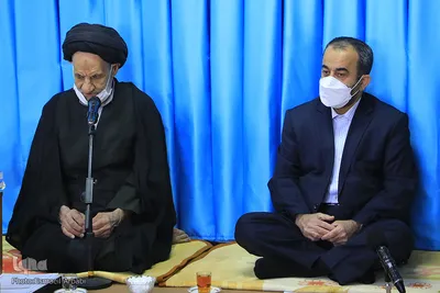 دیدار عیدانه استاندار خراسان‌جنوبی با حجت‌الاسلام عبادی