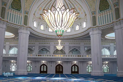 مسجد «فخر المسلمین»(افتخار مسلمانان) در شهر شالی جمهوری چچن