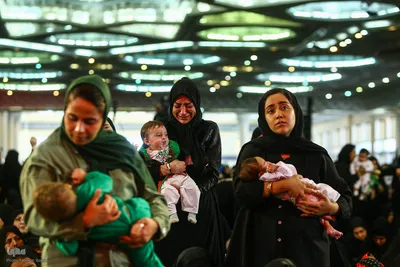 اجتماع بزرگ «شیرخوارگان عاشورایی»