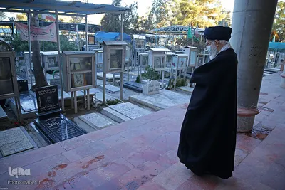 حضور رهبر انقلاب اسلامی در مرقد امام خمینی(ره) و گلزار شهدا