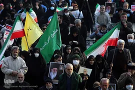 مراسم گرامیداشت یوم‌الله ۹دی در میدان امام حسین (ع)