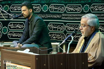 جلسه هفتگی آموزش قرآن استاد محمدحسین سبزعلی
