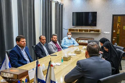 حضور رئیس بسیج رسانه فارس در خبرگزاری ایکنا‎‎