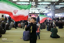 مراسم بزرگداشت اربعین شهدا و جان‌باختگان فتنه صهیونی ـ آمریکایی دی‌ماه ۱۴۰۴
