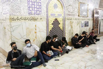 قرار بندگی؛ احیای شب ۲۱ رمضان در امامزاده جعفر (ع) یزد