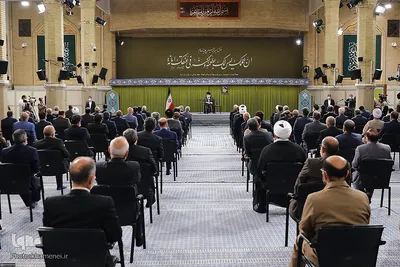 دیدار نمایندگان مجلس شورای اسلامی با رهبر انقلاب